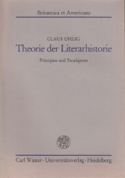Buchcover: Theorie der Literarhistorie