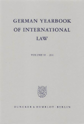 German Yearbook of International Law. Vol. 53 (2010).