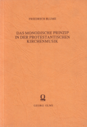 Das monodische Prinzip in der protestantischen Kirchenmusik