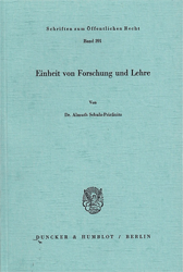 Einheit von Forschung und Lehre