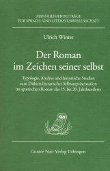 Der Roman im Zeichen seiner selbst