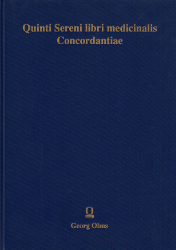 Quinti Sereni libri medicinalis Concordantiae