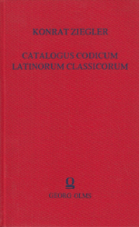 Buchcover Catalogus codicum Latinorum Classicorum qui in bibliotheca urbica Wratislaviensi ...