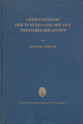 Buchcover Chemotherapie der Tuberkulose mit den Thiosemikarbazonen