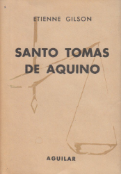 Buchcover Santo Tomas de Aquino
