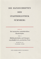 Bibelhandschriften und Liturgica einschließlich der griechischen Texte