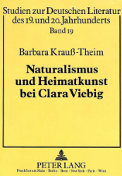 Naturalismus und Heimatkunst bei Clara Viebig