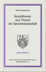 Buchcover Sprachtheorie und Theorie der Sprachwissenschaft