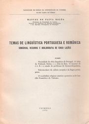 Temas de linguística portuguesa e românica
