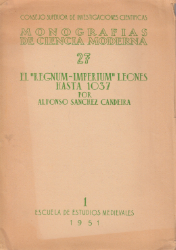 Buchcover El "Regnum-Imperium" leonés hasta 1037