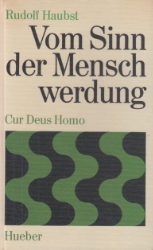 Buchcover Vom Sinn der Menschwerdung
