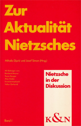 Zur Aktualität Nietzsches, Band 1