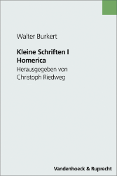 Buchcover: Kleine Schriften I: Homerica