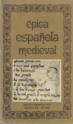 Buchcover Épica española medieval