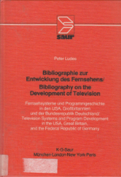 Buchcover: Bibliographie zur Entwicklung des Fernsehens