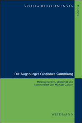 Die Augsburger Cantiones-Sammlung