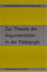 Zur Theorie der Argumentation in der Pädagogik