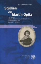 Studien zu Martin Opitz