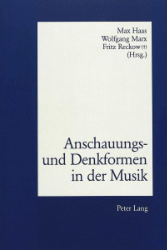 Anschauungs- und Denkformen in der Musik