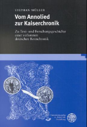 Vom Annolied zur Kaiserchronik - Müller, Stephan