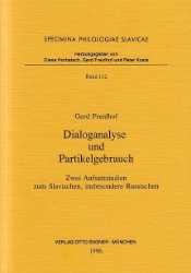 Dialoganalyse und Partikelgebrauch