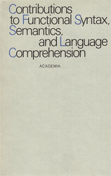 Contributions to functional syntax, semantics, and language comprehension