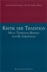 Kritik der Tradition