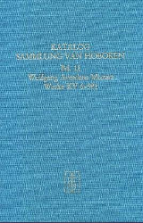 Katalog der Sammlung van Hoboken. Band 11: Wolfgang Amadeus Mozart. Werke KV 6-581