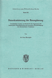 Demokratisierung der Raumplanung