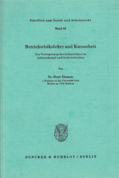 Betriebsrisikolehre und Kurzarbeit