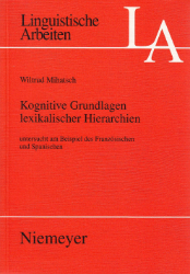 Kognitive Grundlagen lexikalischer Hierarchien