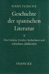 Geschichte der spanischen Literatur. Band 2