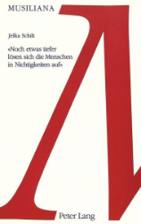 «Noch etwas tiefer lösen sich die Menschen in Nichtigkeiten auf»