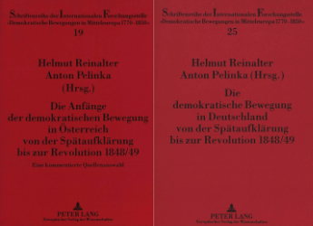 Die demokratische Bewegung in Deutschland und Österreich von der Spätaufklärung bis zur Revolution 1848/49