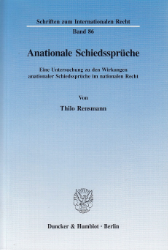 Anationale Schiedssprüche