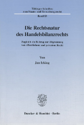 Die Rechtsnatur des Handelsbilanzrechts