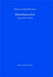 Bibliotheksarbeit