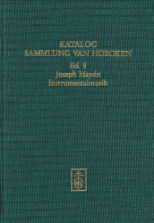 Katalog der Sammlung van Hoboken. Band 8: Joseph Haydn. Instrumentalmusik (Hob. XIV-XX/1)