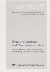 Kognitive Linguistik und Neurowissenschaften
