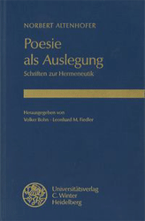 Poesie als Auslegung