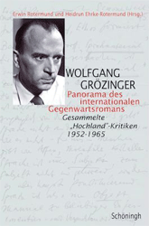 Buchcover Panorama des internationalen Gegenwartsromans