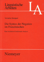 Die Syntax der Negation im Französischen