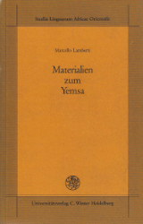 Materialien zum Yemsa. - Lamberti, Marcello