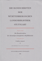 Die Handschriften der ehemaligen königlichen Hofbibliothek. Band 6: Codices musici. Teil 2
