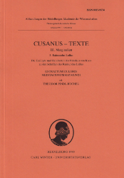 Cusanus-Texte. Teil III: Marginalien; Band 3: Raimundus Lullus