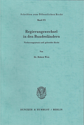 Regierungswechsel in den Bundesländern