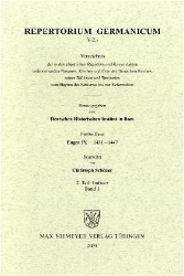 Repertorium Germanicum V, 2/1 und 2/2