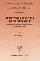 Steuervereinfachung und Steuerhinterziehung