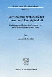 Wechselwirkungen zwischen Irrtum und Unmöglichkeit