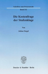 Die Kostenfrage der Stufenklage